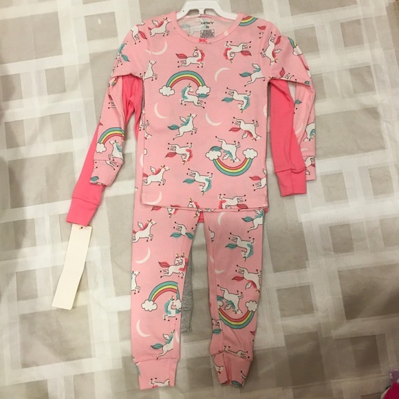 Carters 4 pieces pajama set 100%cotton size 3T. - Picture 2 of 6